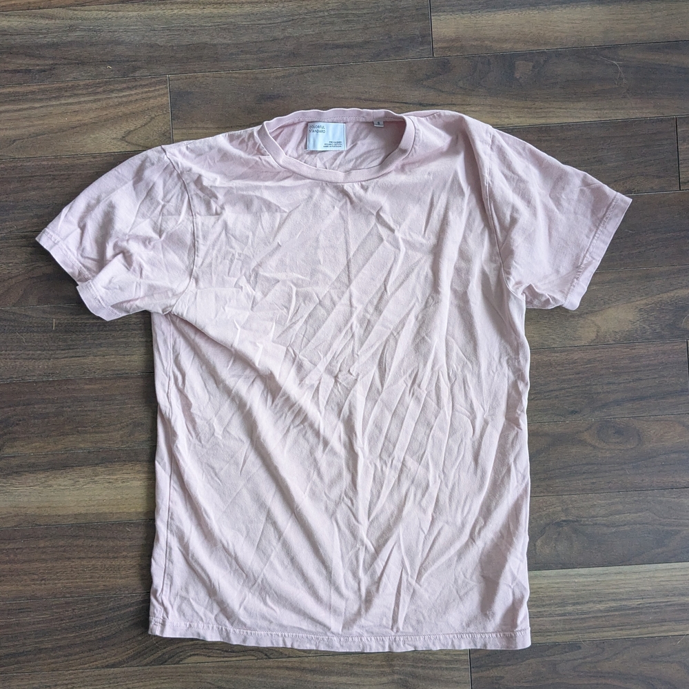Casual Light Pink Men's Tee